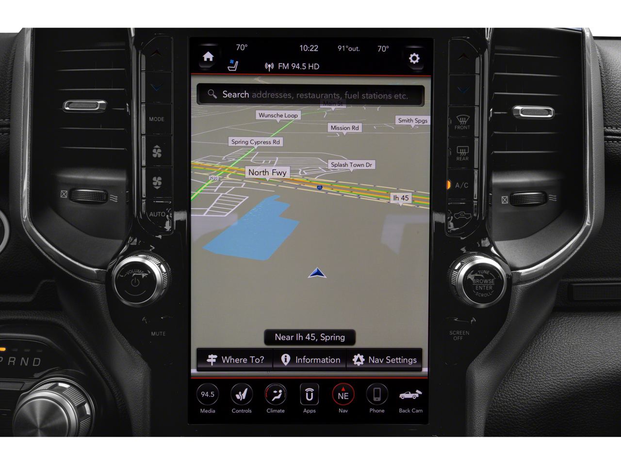 2019 RAM 1500 Laramie Crew Cab 4x4 6'4' Box