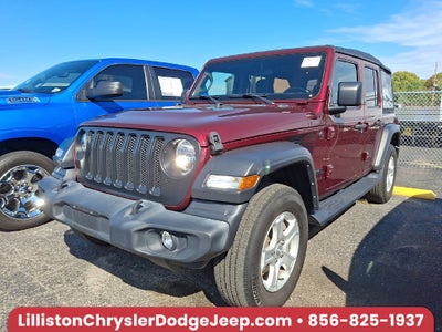 2022 Jeep Wrangler Sport S 4x4