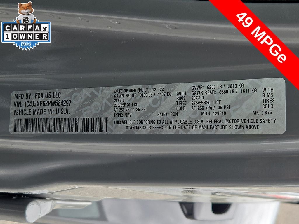 2023 Jeep Wrangler 4xe Sahara 4x4