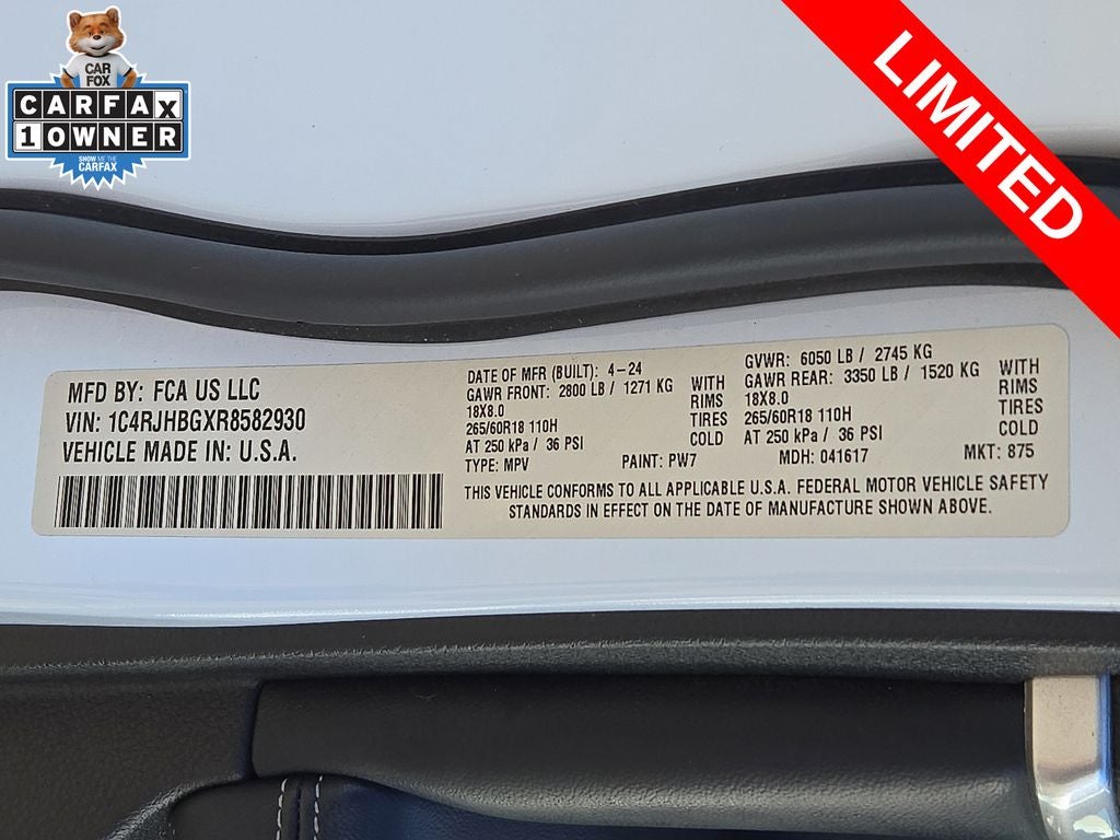 2024 Jeep Grand Cherokee Limited 4x4