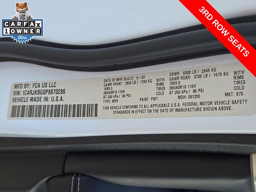 2023 Jeep Grand Cherokee L Limited 4x4