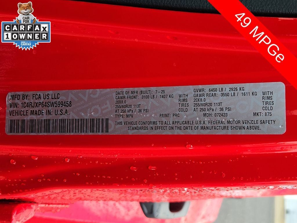 2025 Jeep Wrangler 4xe Sahara 4xe