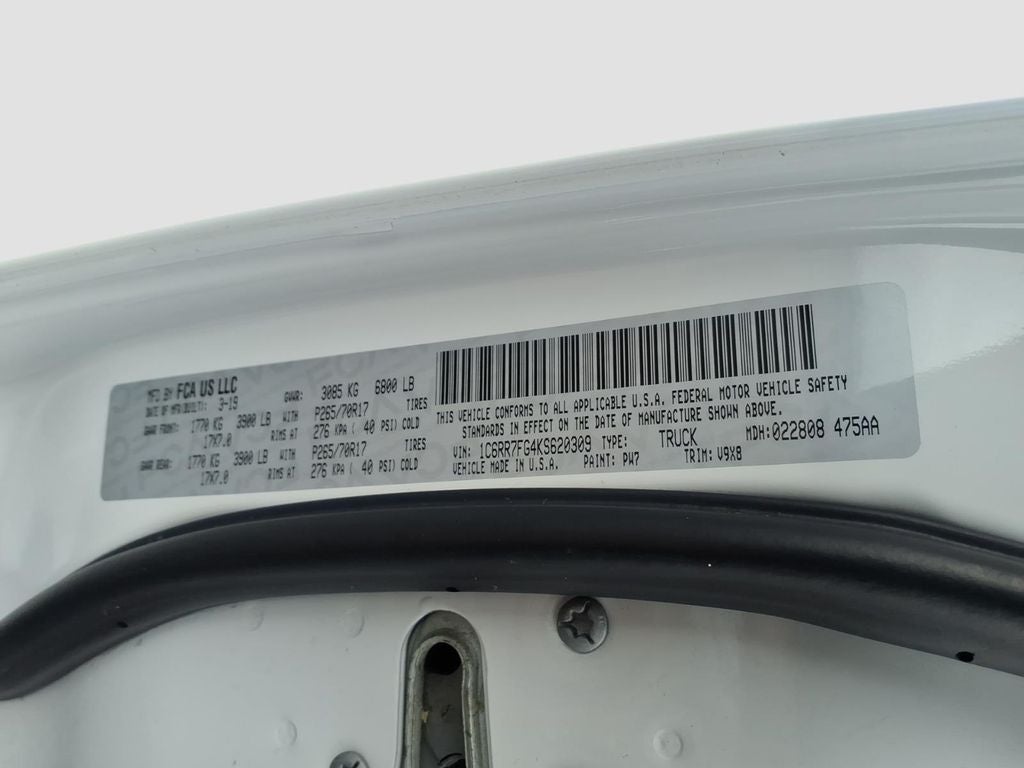 2019 RAM 1500 Classic Tradesman Quad Cab 4x4 6'4' Box