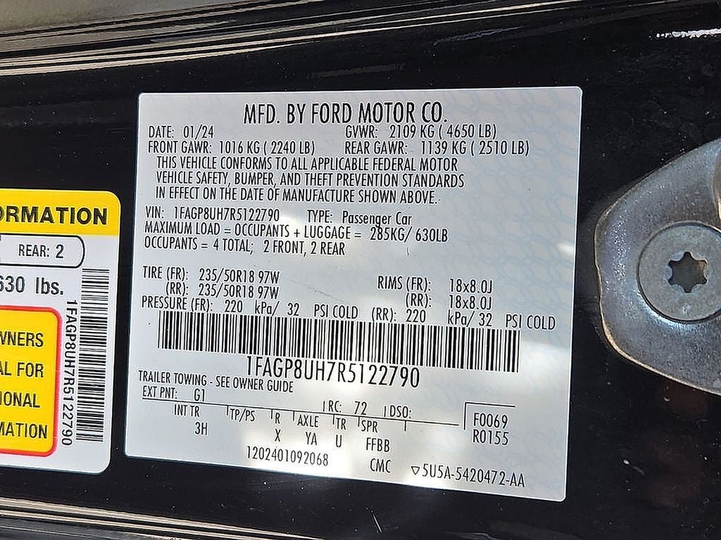 2024 Ford Mustang EcoBoost Premium Convertible