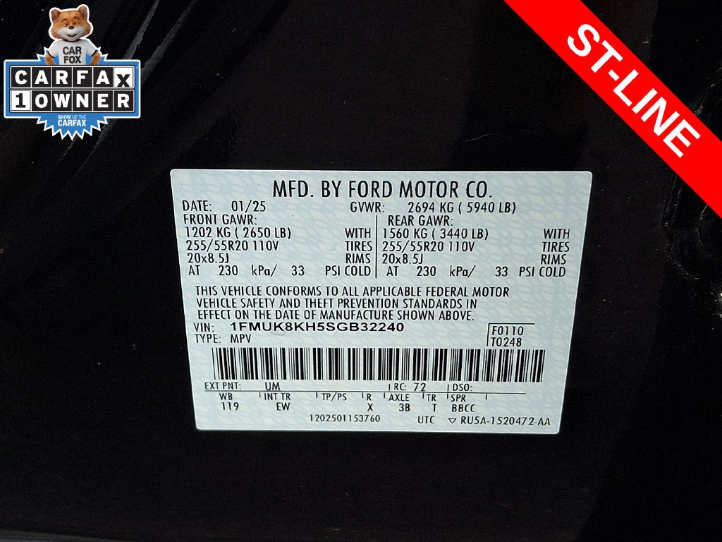 2025 Ford Explorer ST-Line