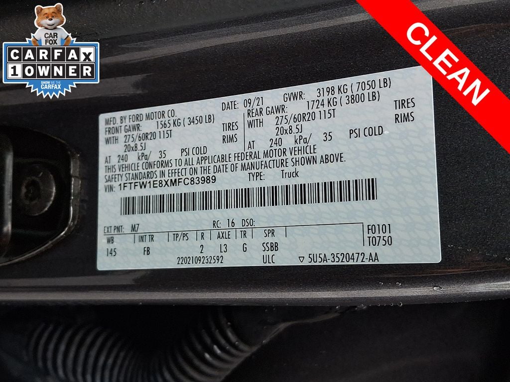 2021 Ford F-150 XLT