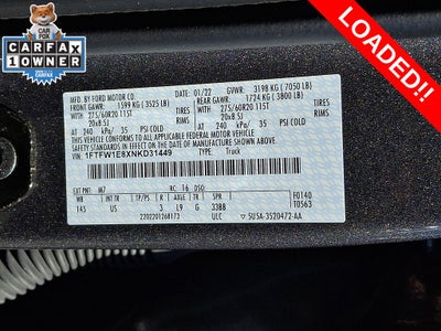 2022 Ford F-150 XLT