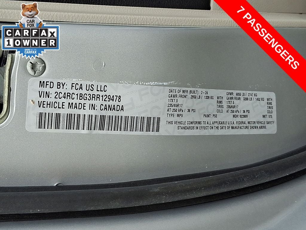 2024 Chrysler Pacifica Touring L