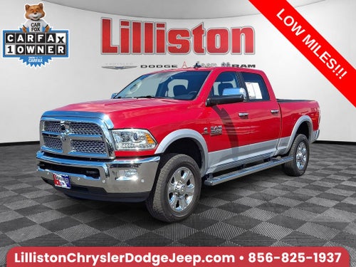2018 RAM 3500 Laramie Crew Cab 4x4 6'4' Box