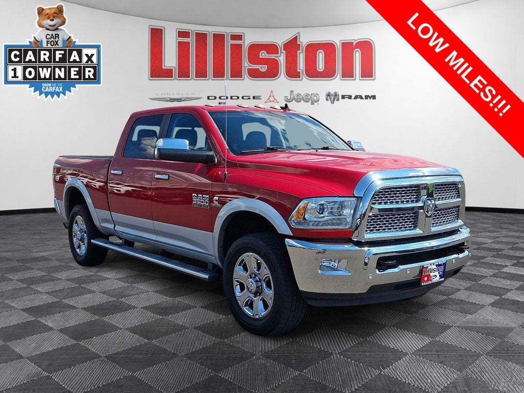 2018 RAM 3500 Laramie Crew Cab 4x4 6'4' Box