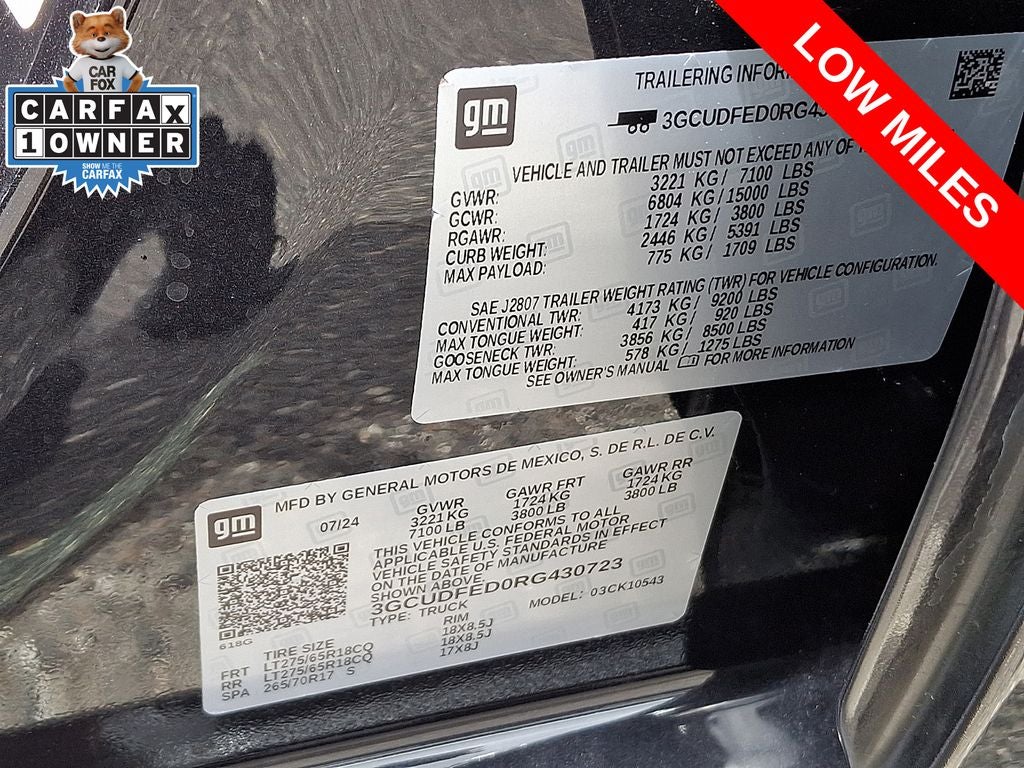 2024 Chevrolet Silverado 1500 4WD Crew Cab Short Bed LT Trail Boss
