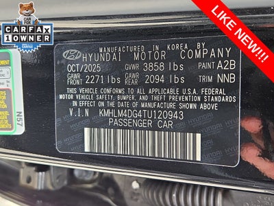 2026 Hyundai Elantra SEL Sport