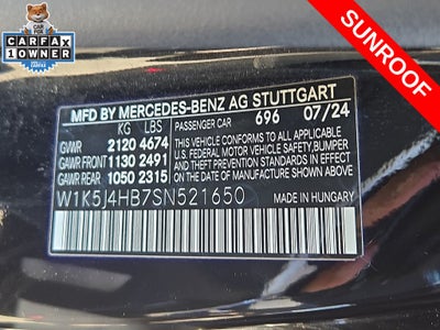 2025 Mercedes-Benz CLA 250 Coupe 4MATIC®