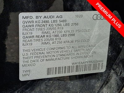 2024 Audi Q5 Premium Plus 45 TFSI S line quattro