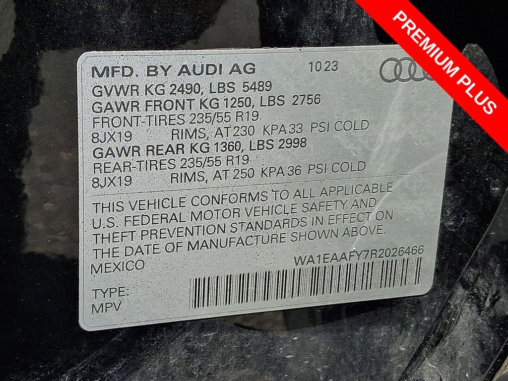 2024 Audi Q5 Premium Plus 45 TFSI S line quattro