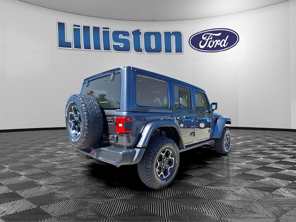 Used 2021 Jeep Wrangler Unlimited Rubicon 4XE with VIN 1C4JJXR62MW699670 for sale in Vineland, NJ