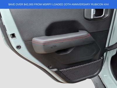 2023 Jeep Wrangler Rubicon 20th Anniversary Edition 4xe