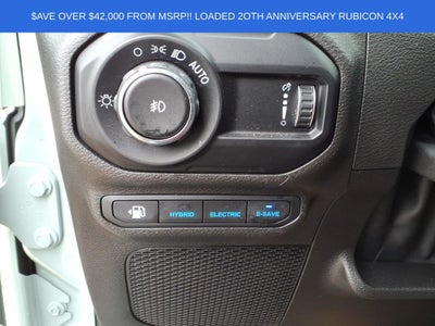 2023 Jeep Wrangler Rubicon 20th Anniversary Edition 4xe