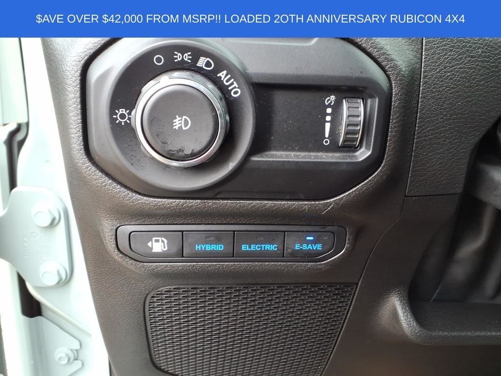 2023 Jeep Wrangler Rubicon 20th Anniversary Edition 4xe