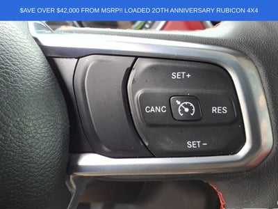 2023 Jeep Wrangler Rubicon 20th Anniversary Edition 4xe