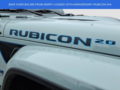 2023 Jeep Wrangler Rubicon 20th Anniversary Edition 4xe