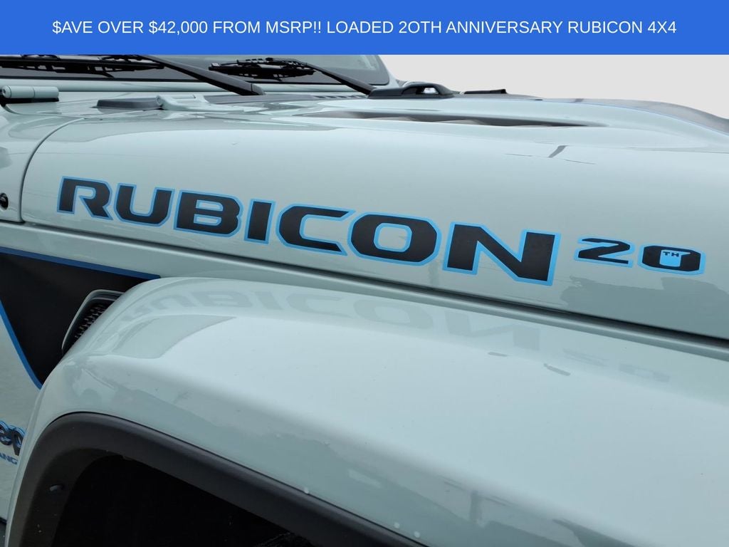 2023 Jeep Wrangler Rubicon 20th Anniversary Edition 4xe