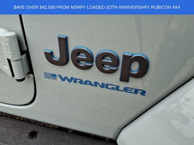 2023 Jeep Wrangler Rubicon 20th Anniversary Edition 4xe
