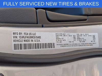 2021 Jeep Grand Cherokee Laredo X