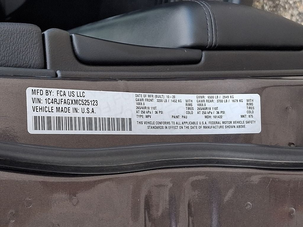 2021 Jeep Grand Cherokee Laredo E
