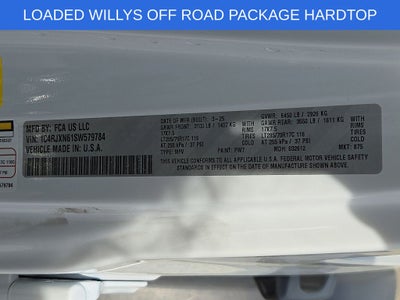 2025 Jeep Wrangler Willys 4xe