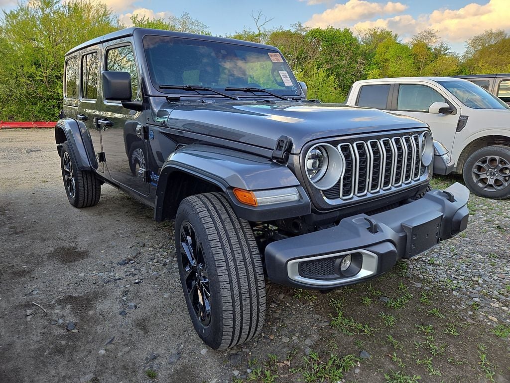 Used 2025 Jeep Wrangler 4xe Sahara 4XE with VIN 1C4RJXP60SW586125 for sale in Vineland, NJ