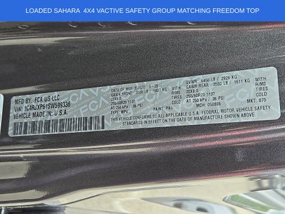 2025 Jeep Wrangler Sahara 4xe