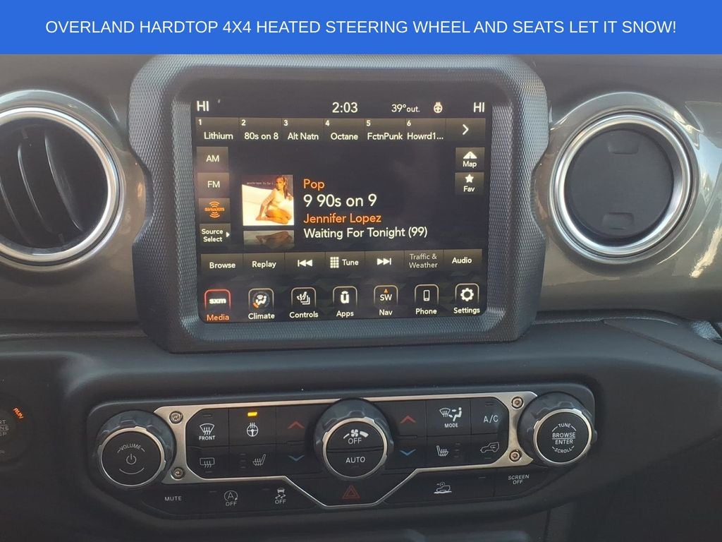 2023 Jeep Gladiator Overland Hardtop