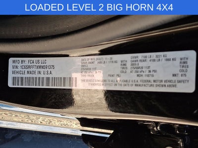 2021 RAM 1500 Big Horn/Lone Star