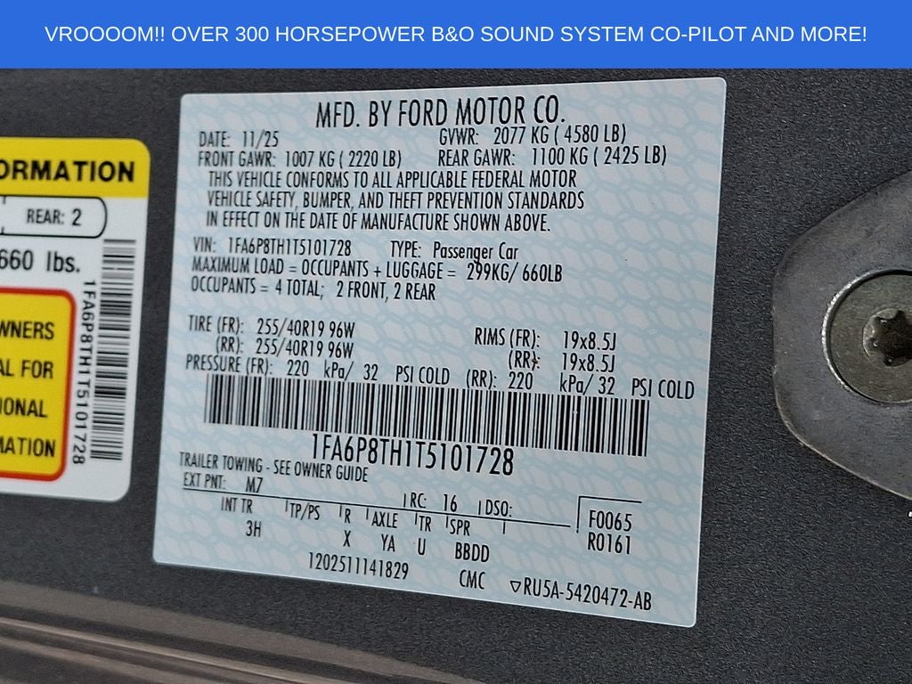 2026 Ford Mustang EcoBoost Premium
