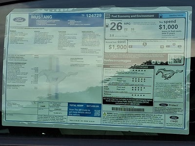 2026 Ford Mustang EcoBoost Premium