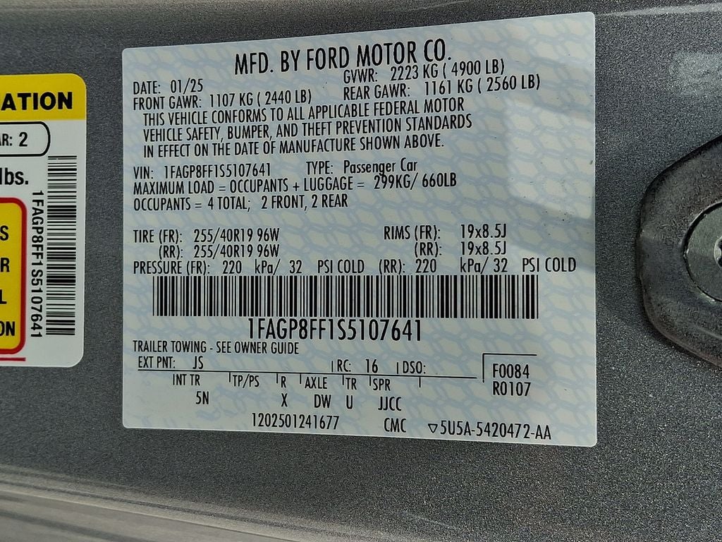 2025 Ford Mustang GT Premium