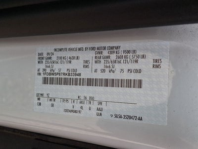 2024 Ford Transit-350 Base UPFIT SERVICE BODY 72' HEIGHT