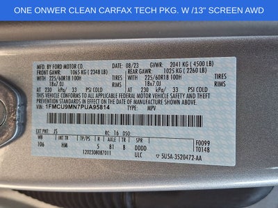 2023 Ford Escape ST-Line