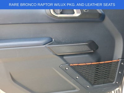 2023 Ford Bronco Raptor