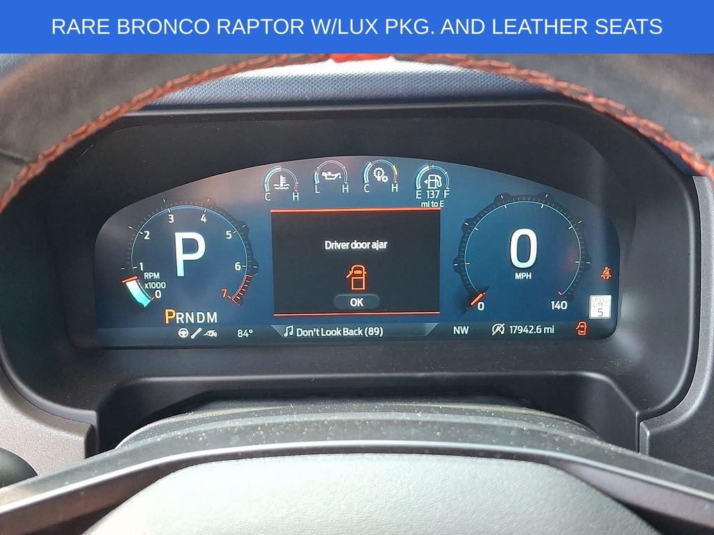 2023 Ford Bronco Raptor