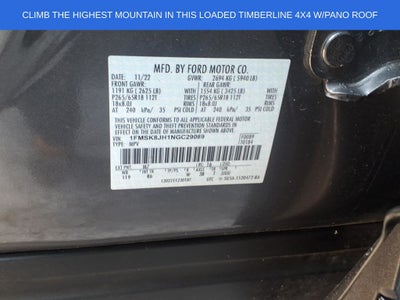 2022 Ford Explorer Timberline