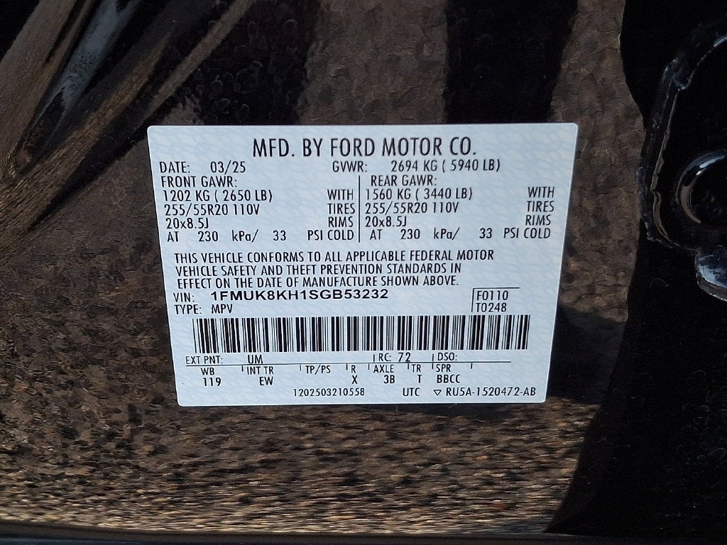 2025 Ford Explorer ST-Line