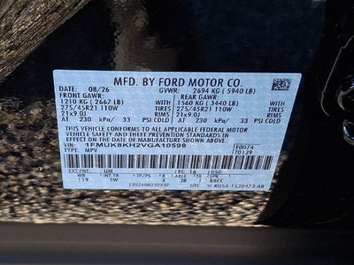 2027 Ford Explorer ST-Line