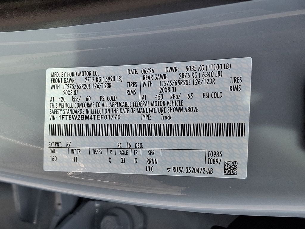2026 Ford F-250SD Platinum