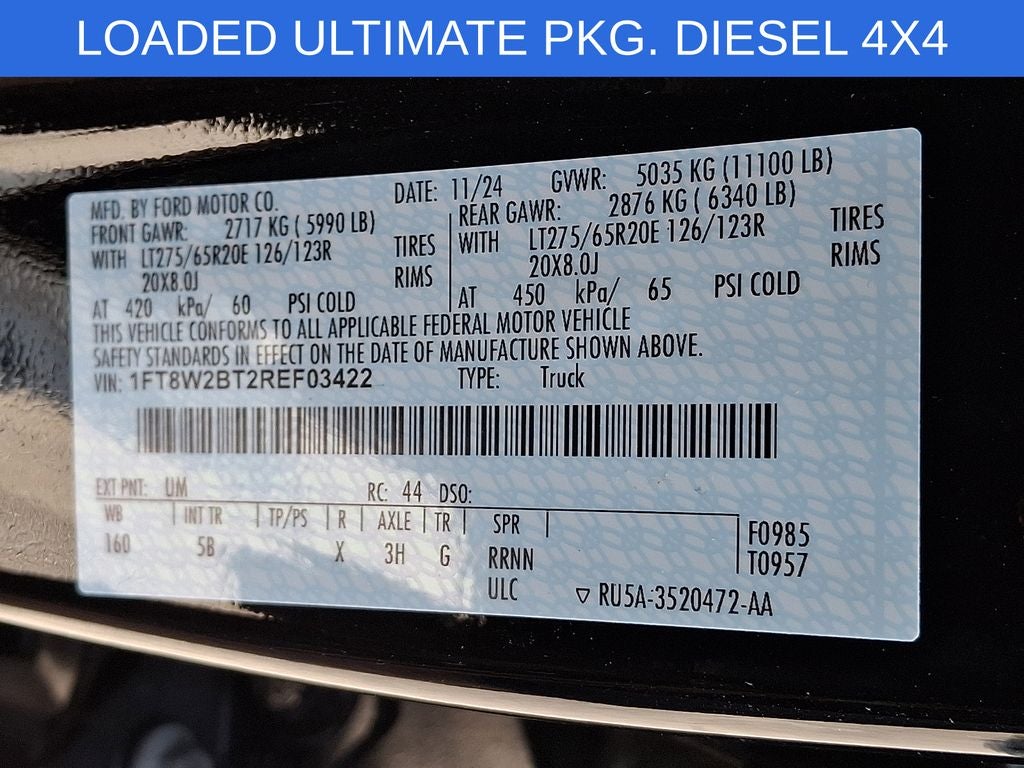 2024 Ford F-250SD Lariat