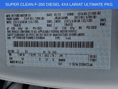 2021 Ford F-350SD Lariat