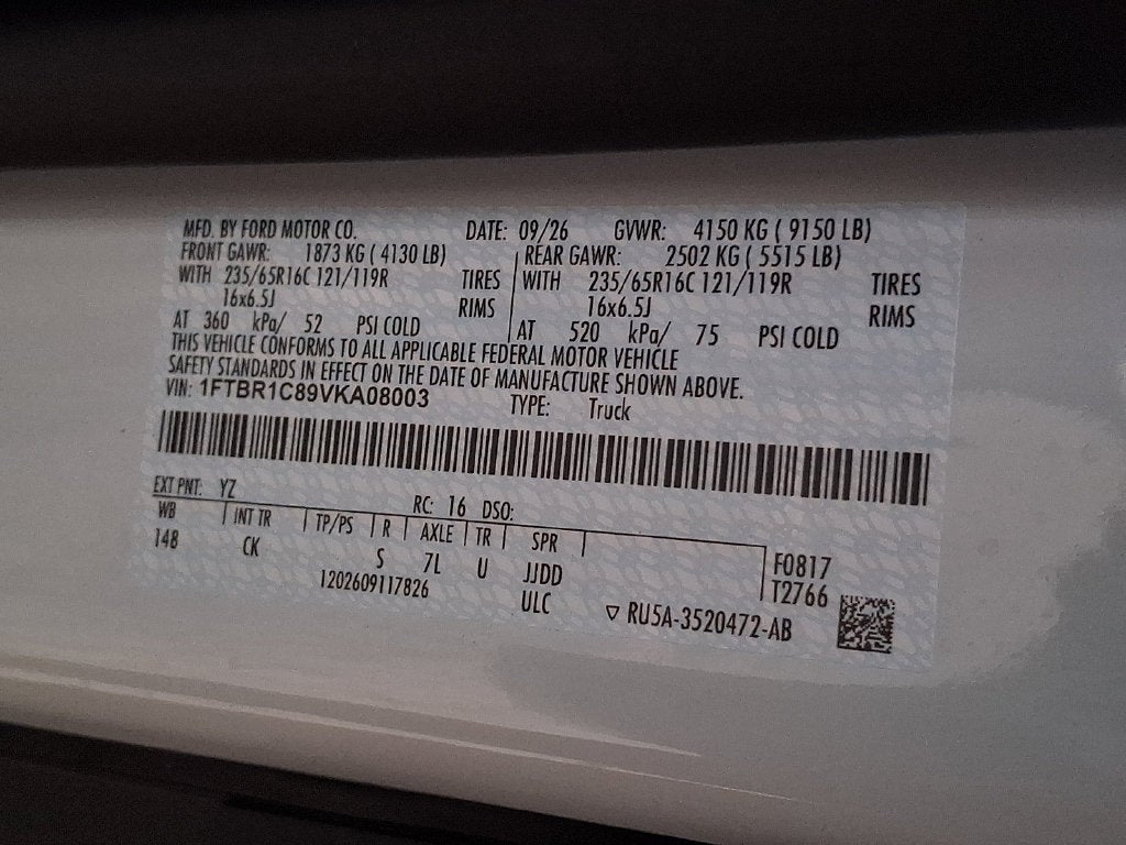 2027 Ford Transit-250 Base