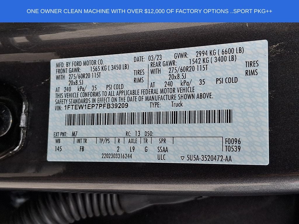 2023 Ford F-150 XLT