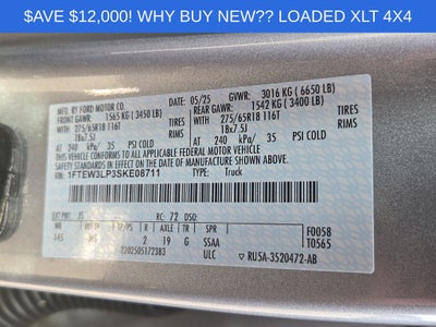 2025 Ford F-150 XLT